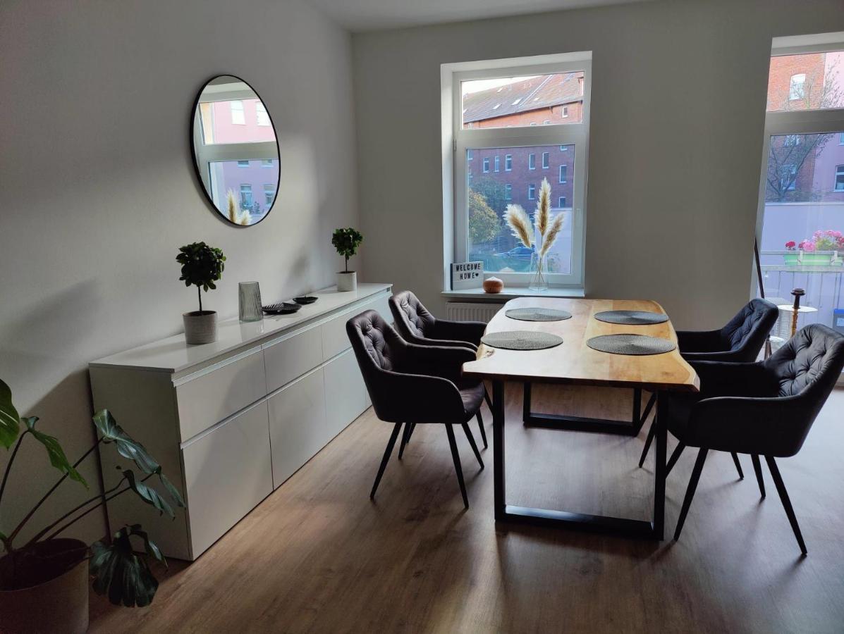 Neu Sanierte Wohnung Mit Balkon Und Stellplatz Erfurt Dış mekan fotoğraf